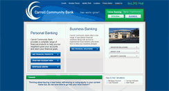 Desktop Screenshot of carrollcobank.com